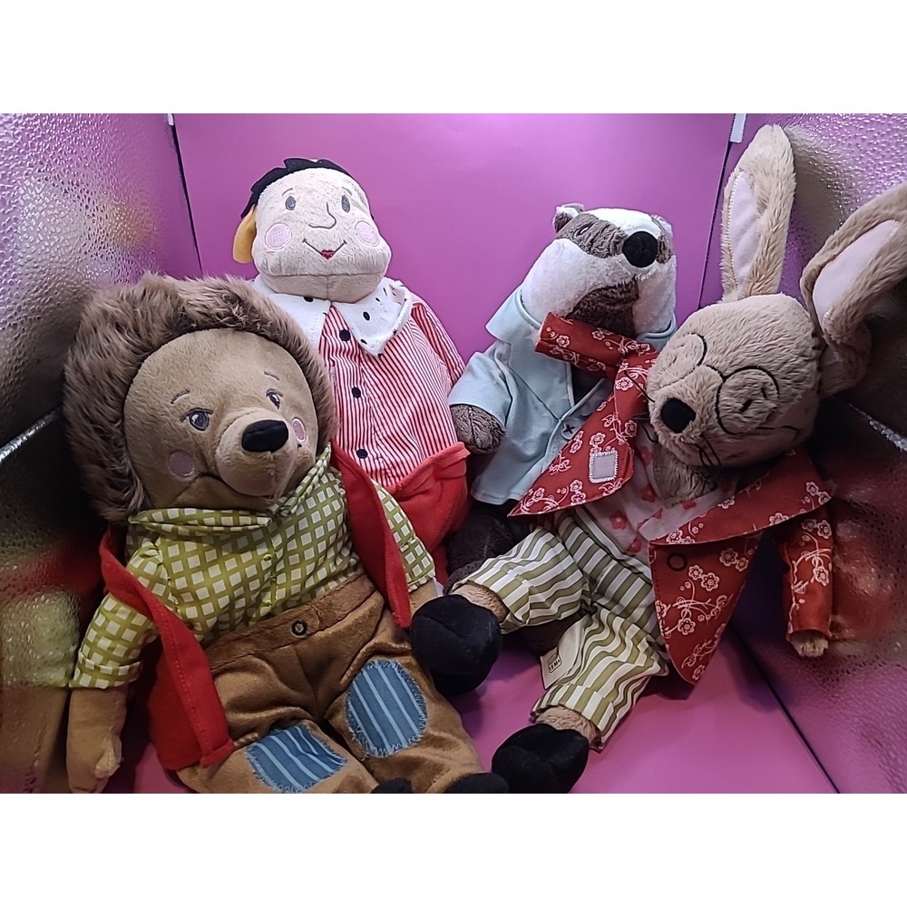 Ikea Plush‎ Lot (4) Rabbit Badger